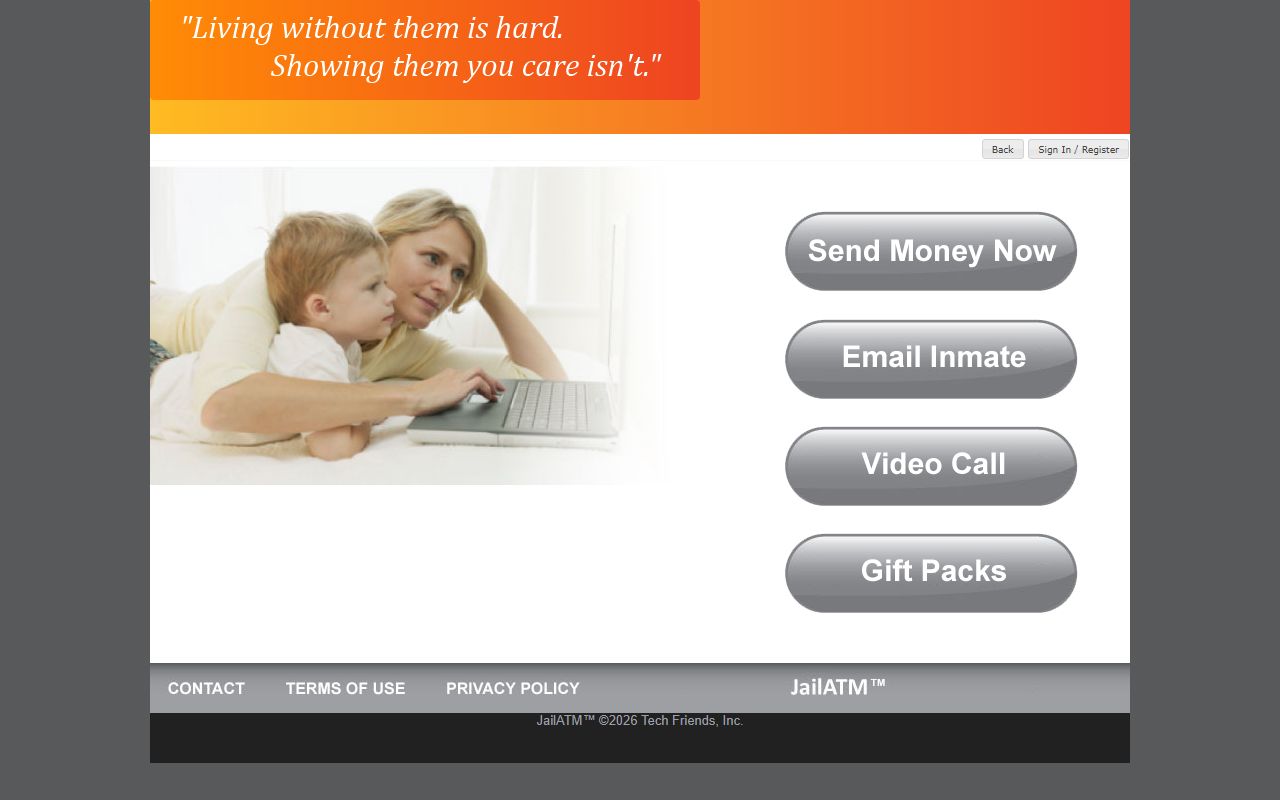 JailATM inmate services for Georgia jail bookings